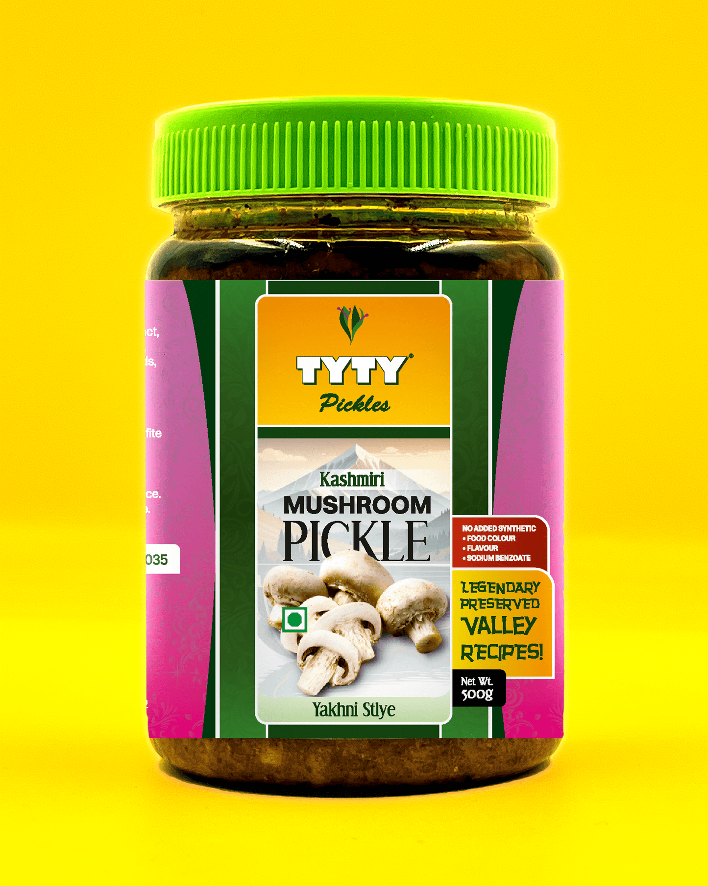 PREBIOTIC Mushroom Pickle (Kashmiri) | Yakhni Style