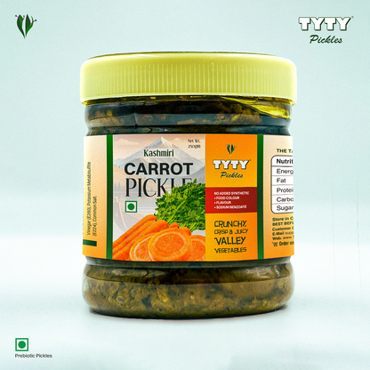 PREBIOTIC Carrot Pickle (Kashmiri)