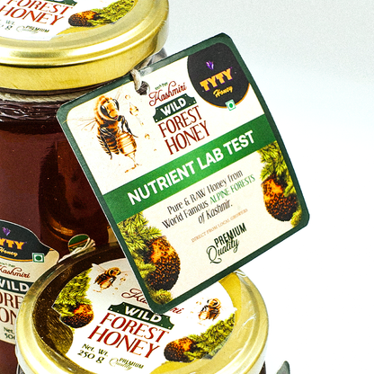 TYTY Wild-Forest Honey (Kashmiri | 100% Pure)