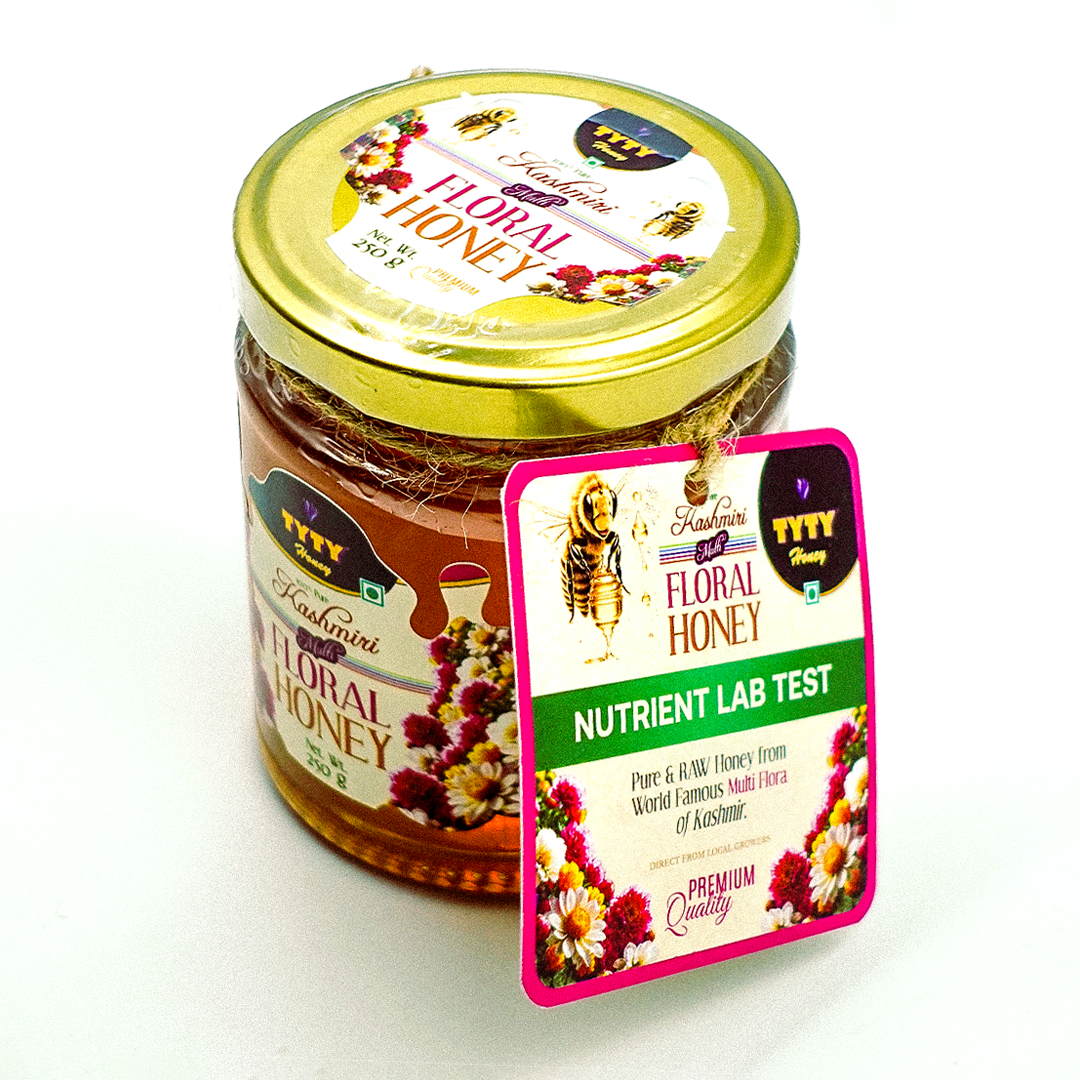 TYTY Multi-Floral Honey (Kashmiri | 100% Pure)