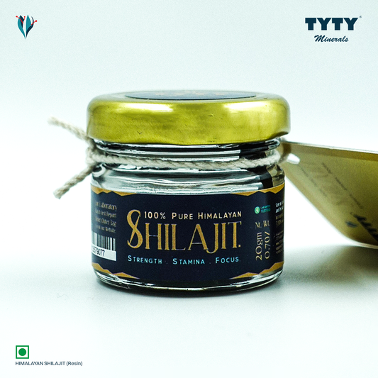 TYTY Pure Shilajit (Kashmiri | 100% Pure Lab Tested)