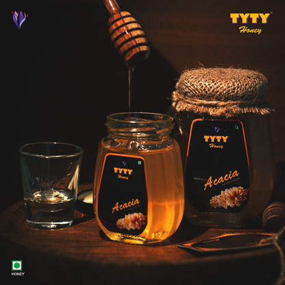 TYTY Acacia Honey (Kashmiri | 100% Pure)