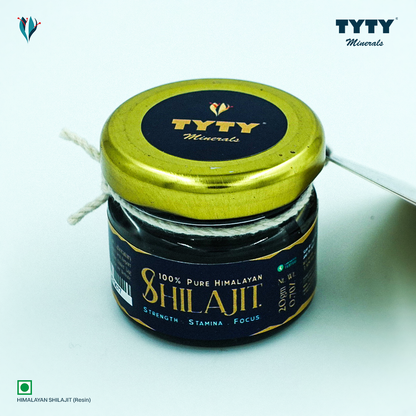 TYTY Pure Shilajit (Kashmiri | 100% Pure Lab Tested)