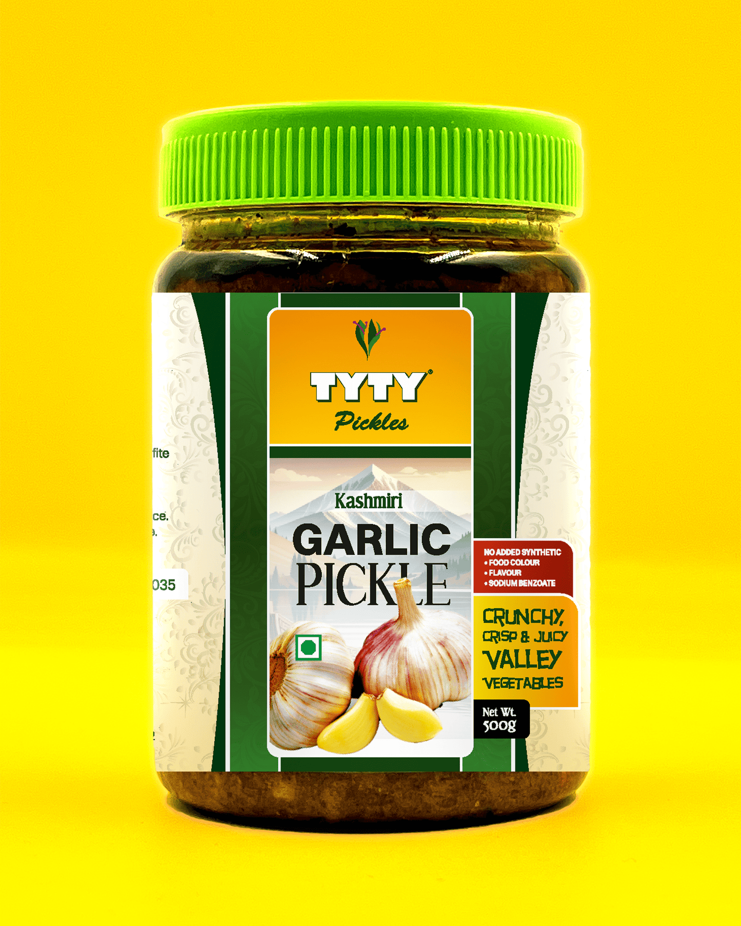 PREBIOTIC Garlic Pickle (Kashmiri)