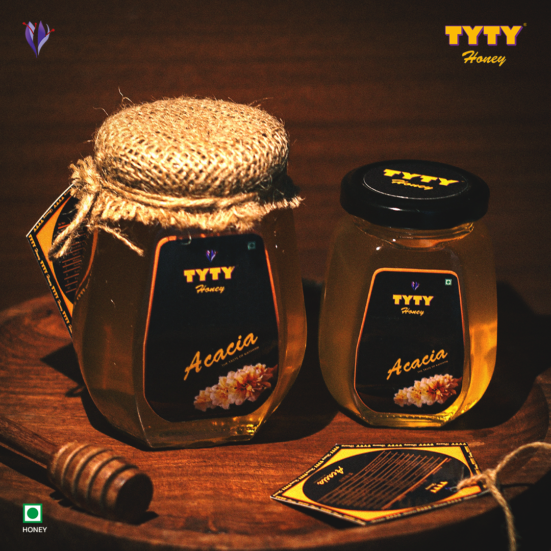 TYTY Acacia Honey (Kashmiri | 100% Pure)