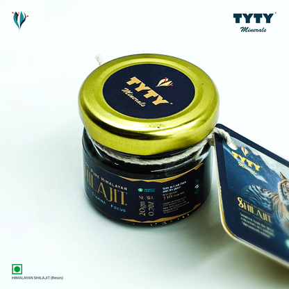 TYTY Pure Shilajit (Kashmiri | 100% Pure Lab Tested)