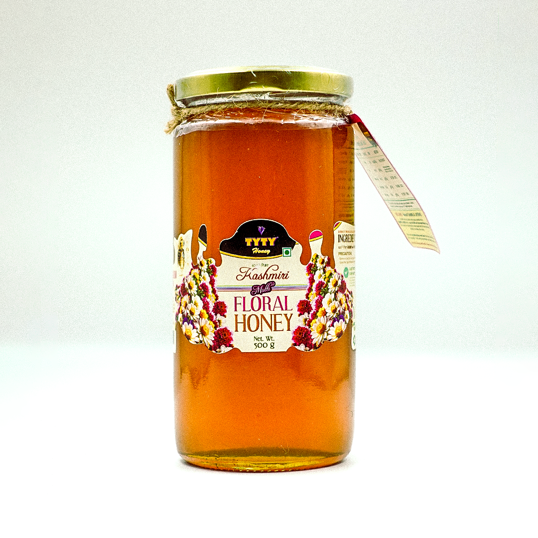 TYTY Multi-Floral Honey (Kashmiri | 100% Pure)