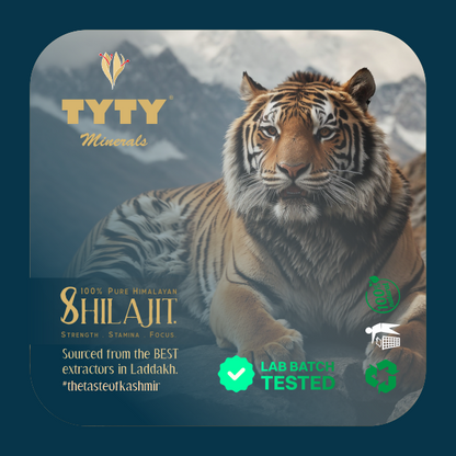 TYTY Pure Shilajit (Kashmiri | 100% Pure Lab Tested)